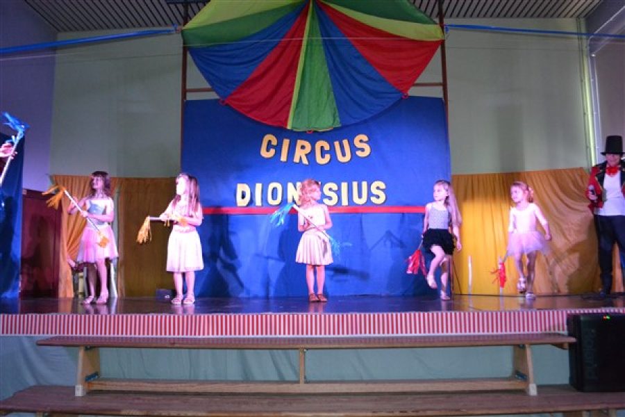 Circus “Dionysius” op de kleuterschool